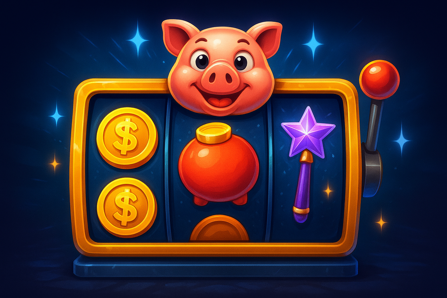 Piggy Prizes Wand of Riches Slot
